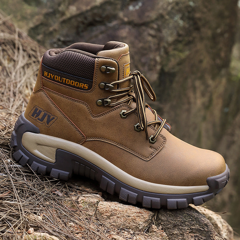 Herren Outdoor-Stiefel Wasserdicht Rutschfest Komfortabel - BerlinGlamour