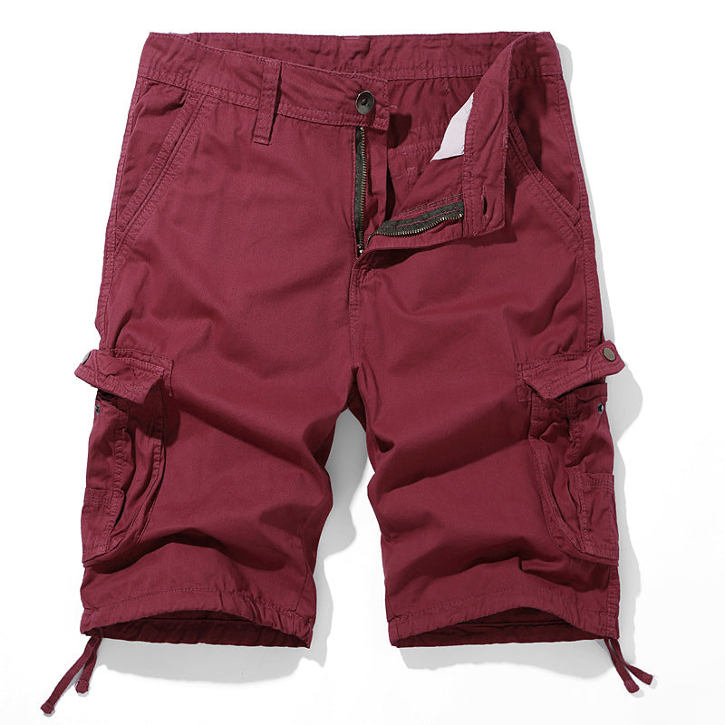 Herren Cargo Shorts Praktisch Vielfach Taschen Verstellbar