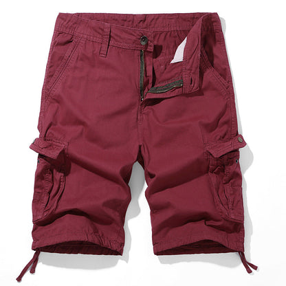 Herren Cargo Shorts Praktisch Vielfach Taschen Verstellbar
