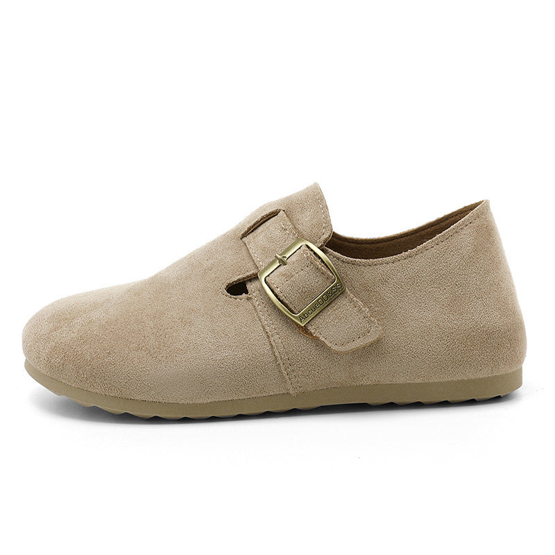 Damen Clogs Bequem Schnallenverschluss Rutschfest