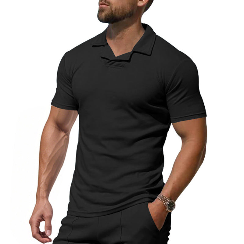 Herren Polo-Shirt Kurzarm Atmungsaktiv Modern