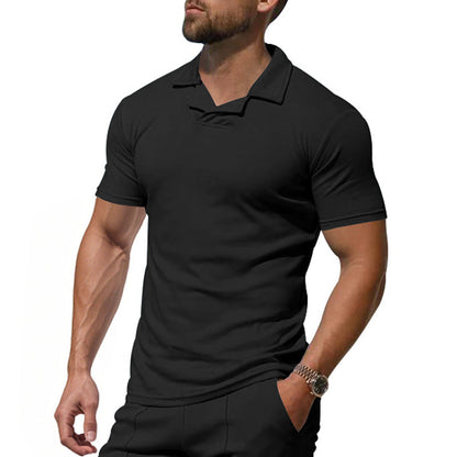 Herren Polo-Shirt Kurzarm Atmungsaktiv Modern