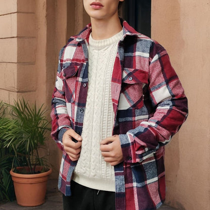 Herren Karottenjacke Lässig Casual Baumwolle - BerlinGlamour