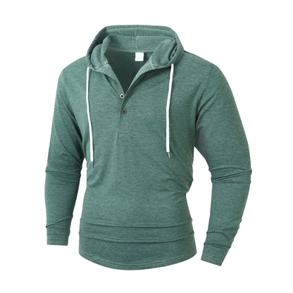 Herren Hoodie Langarm Lässig Komfortabel Mit Kordeln