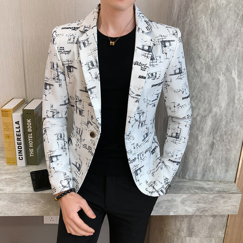 Herren Blazer Elegant Modern mit Schlitz und Knöpfen - BerlinGlamour