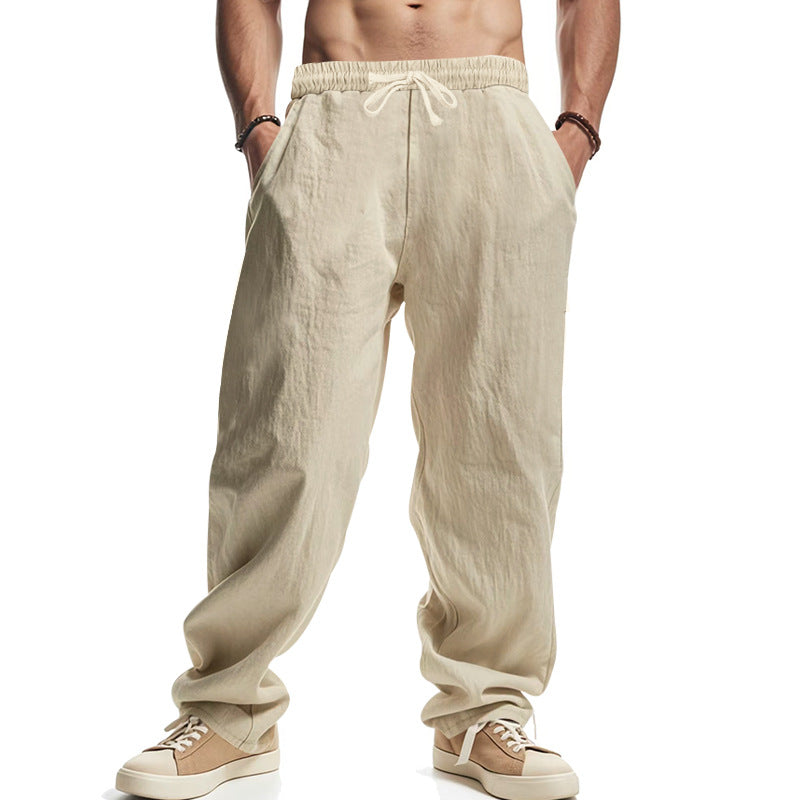 Bequeme Herrenhose Elastisch Mit Taschen Freizeit