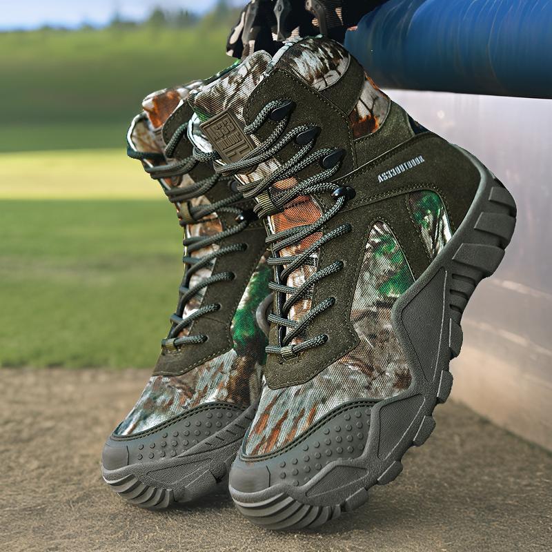 Stabile Herren Wanderstiefel Knöchelschutz Waterproof