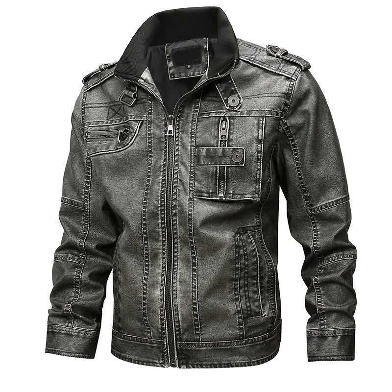 Herren Jacke Modern Mit Vielen Taschen Trendig