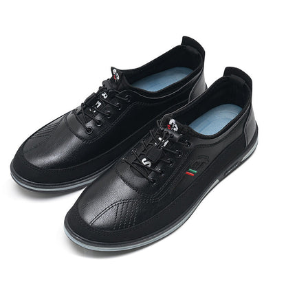 Herren Schnürschuhe Sportlich Atmungsaktiv Rutschfest