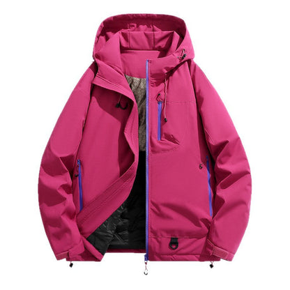 Herren Outdoor-Jacke Wasserdicht Funktionell Modern