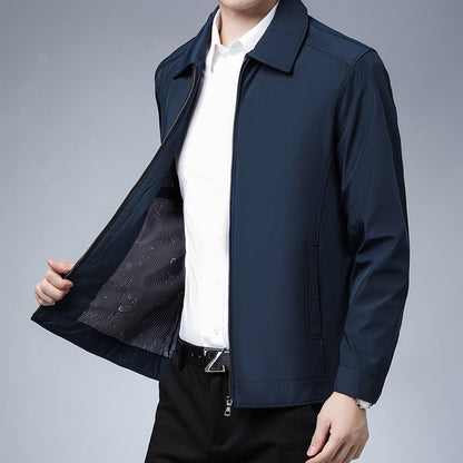 Herren Übergangsjacke Leicht Wasserdicht Modern