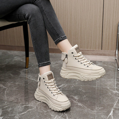 Damen Sneaker Hoch Frauen Sportschuh Bequem
