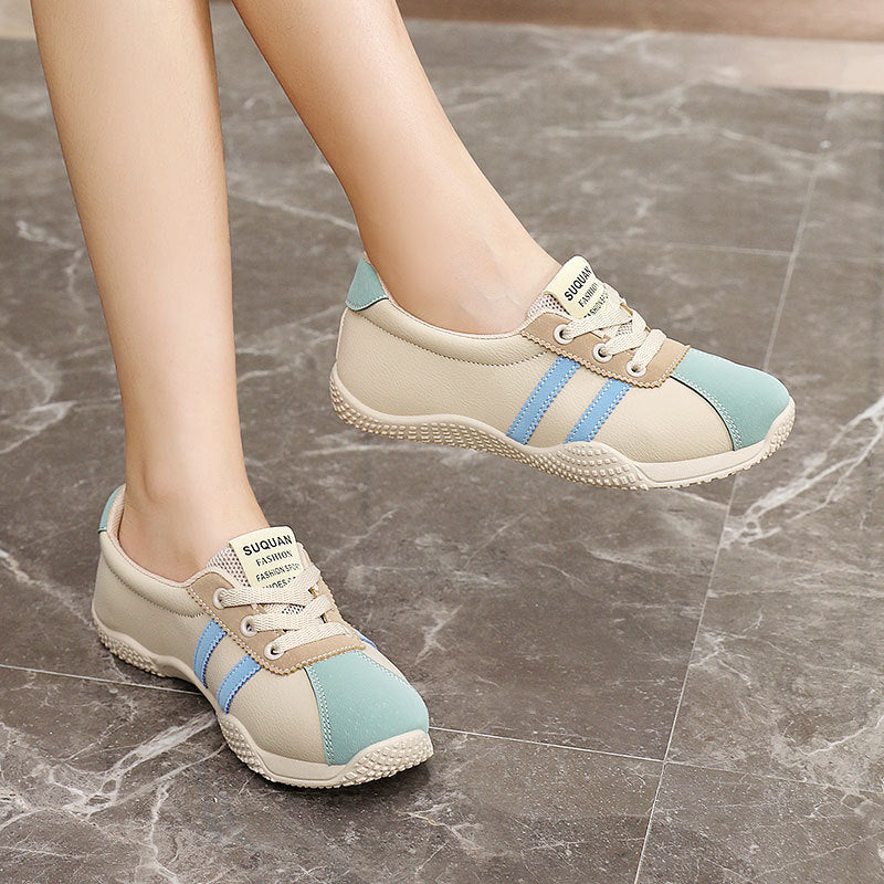 Damen Sneaker Sportlich Atmungsaktiv Farbenfroh