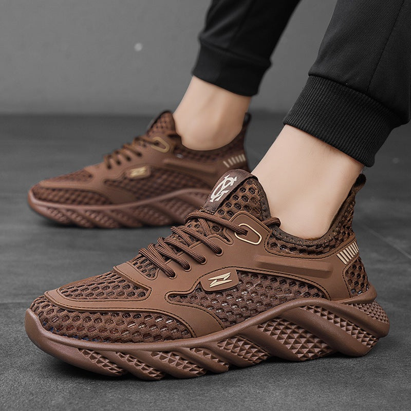 Damen Laufschuhe Leicht Atmungsaktiv Sportlich Netzdesign