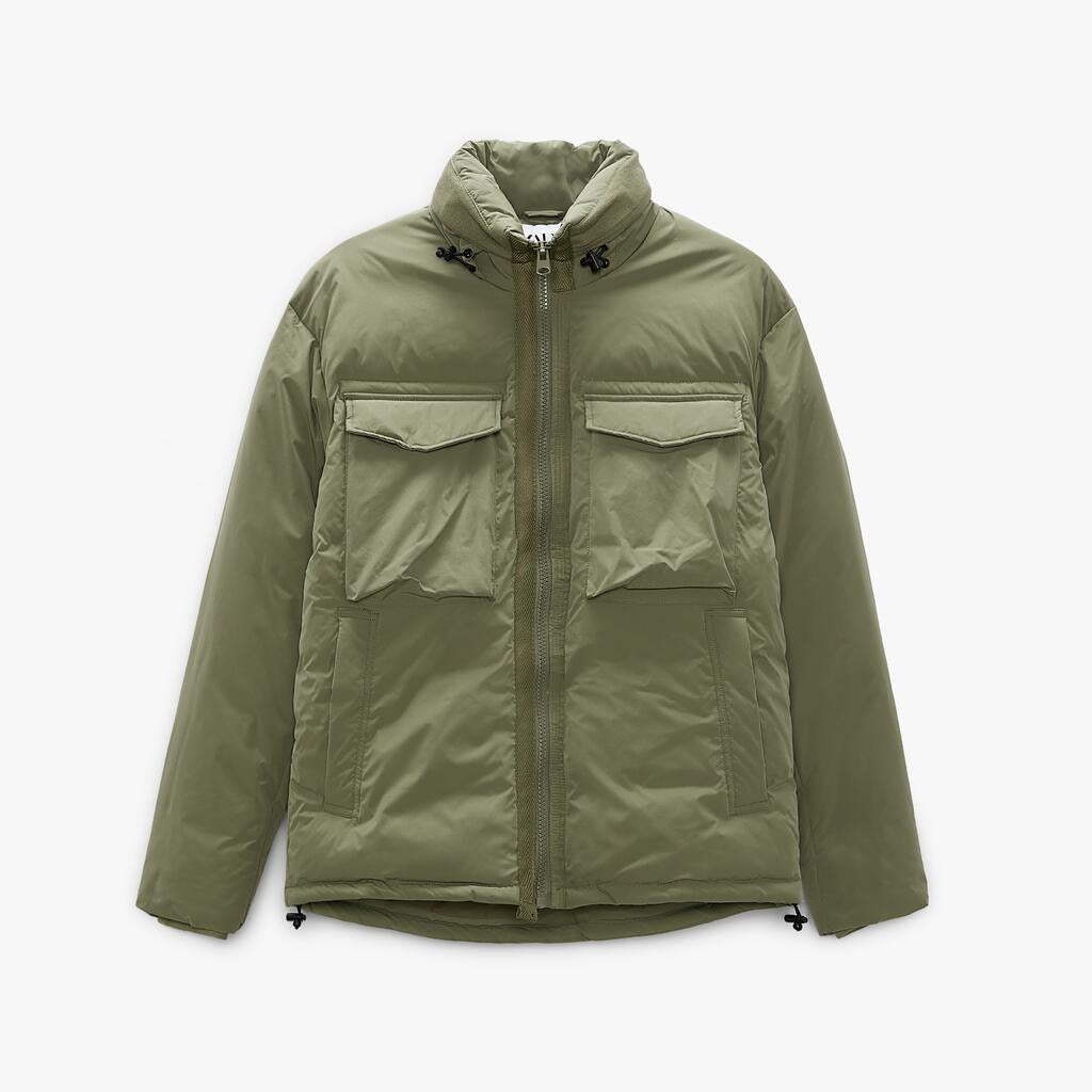 Herren Outdoorjacke Lässig mit Kapuze und Taschen