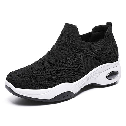 Damen Sneaker Sportlich Bequem Luftpolster