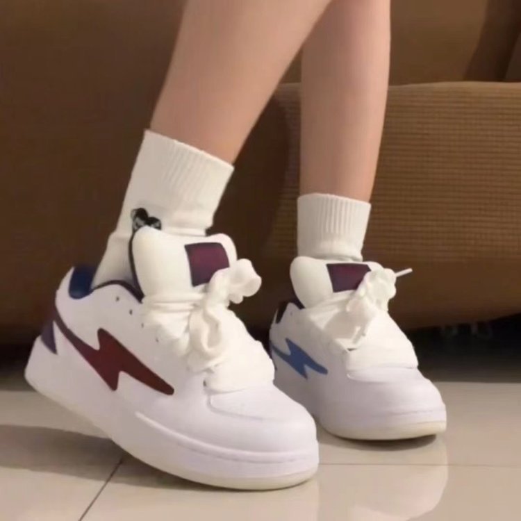 Damen Sneaker Bunt Trendy Sportlich Mit Wechselsohlen