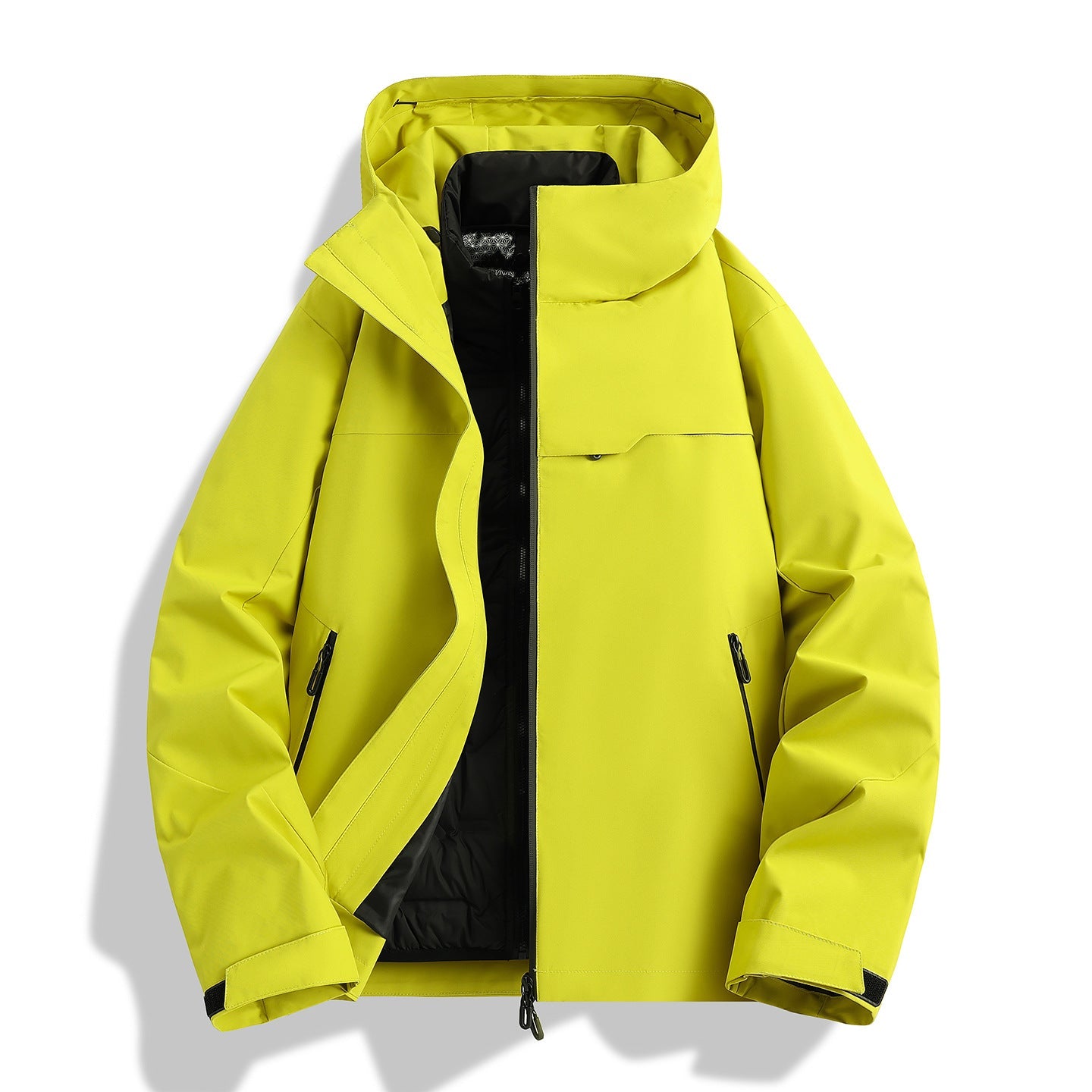 Herren Outdoor-Jacke wasserfest mit Kapuze Isolierung
