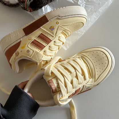 Damen Sneaker Sportlich Bunt Strapazierfähig