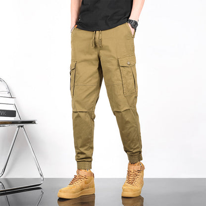 Herren Cargo-Hose Vielseitig Taschen Bequem Freizeit