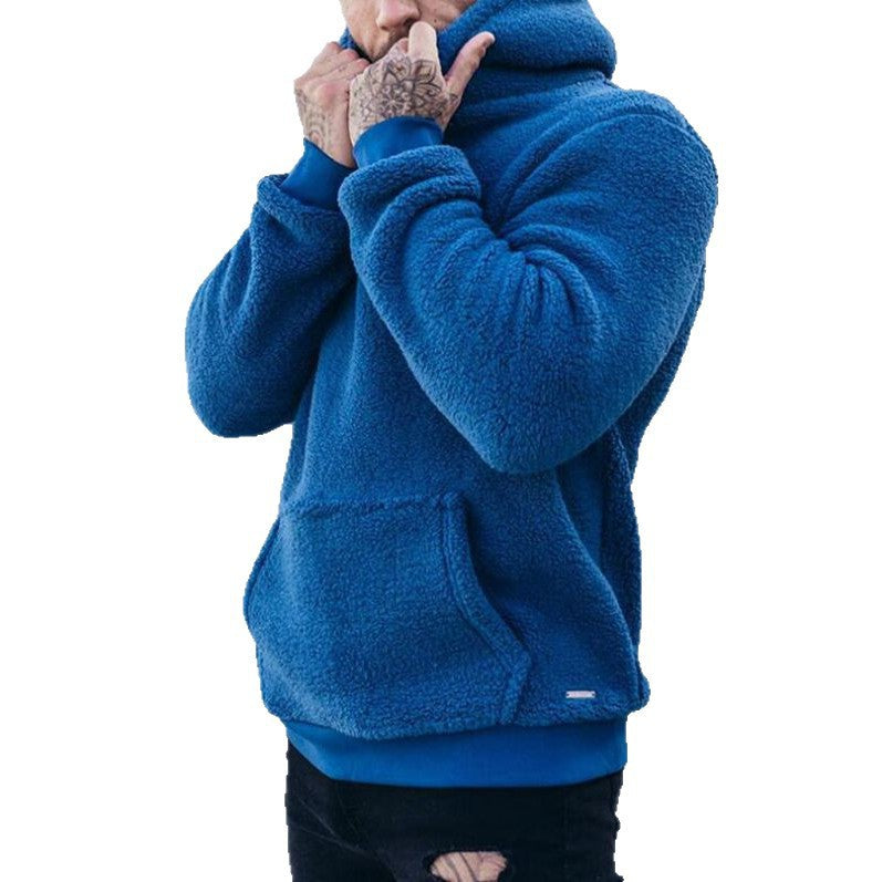 Herren Hoodie Kuschelig Bequem mit Kängurutasche