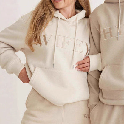 Herren Kapuzenpullover Berlin Schriftzug Modern