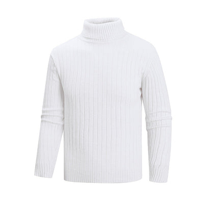 Herren Pullover Eleganter Hohler Kragen Struktur