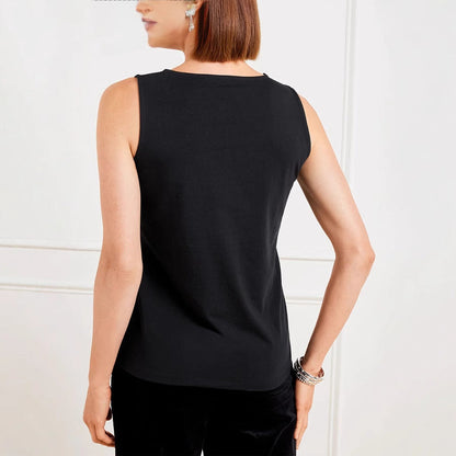 Funktionsbluse Damen Glitzer Pailletten Top Modern