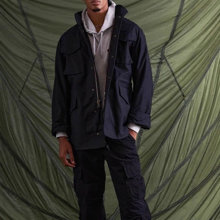 Herren Parka Jacke Multifunktional Wasserabweisend Modern - BerlinGlamour
