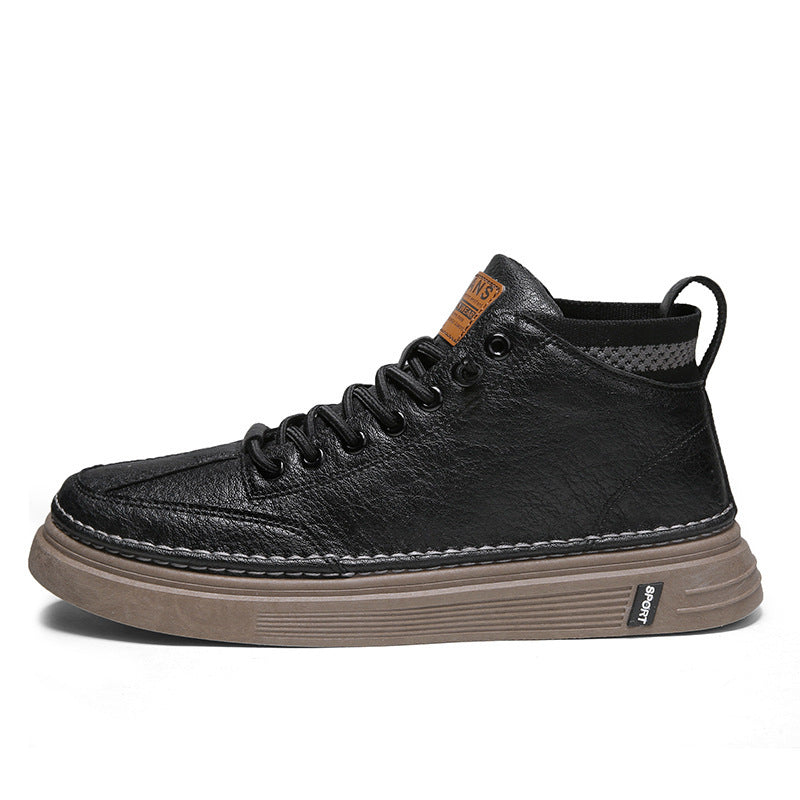 Damen Sneaker Hoch Bequem Freizeit Schuhe Sportlich