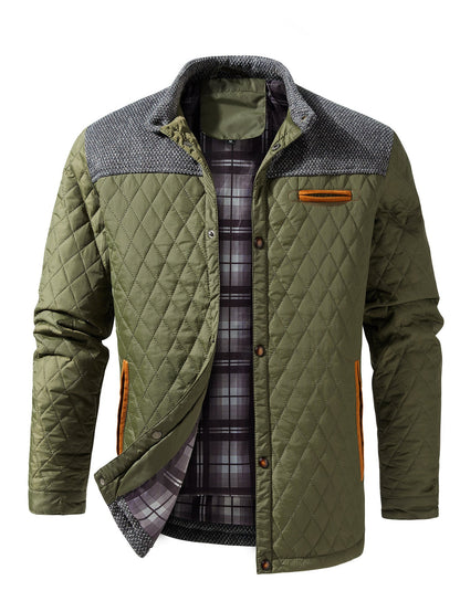 Herren Steppjacke Übergangsjacke Modern Schnitt