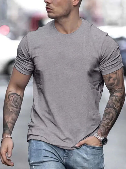 Bequemes Herren T-Shirt mit Struktur Optik
