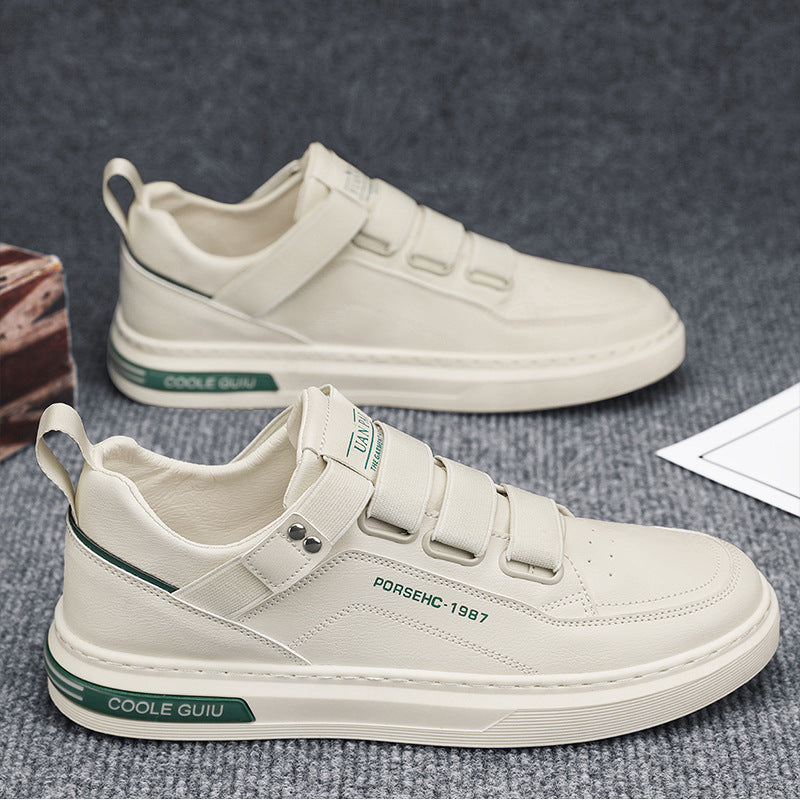 Damen Sneaker Weich Bequem Klettverschluss - BerlinGlamour