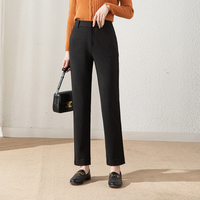 Damen Hose Elegant Klassisch Stretch