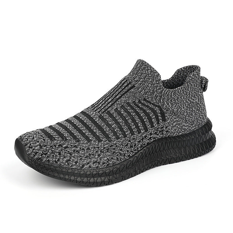 Damen Sportschuhe Atmungsaktiv Slip-On mit elastischem Obermaterial