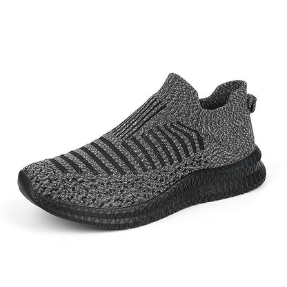 Damen Sportschuhe Atmungsaktiv Slip-On mit elastischem Obermaterial