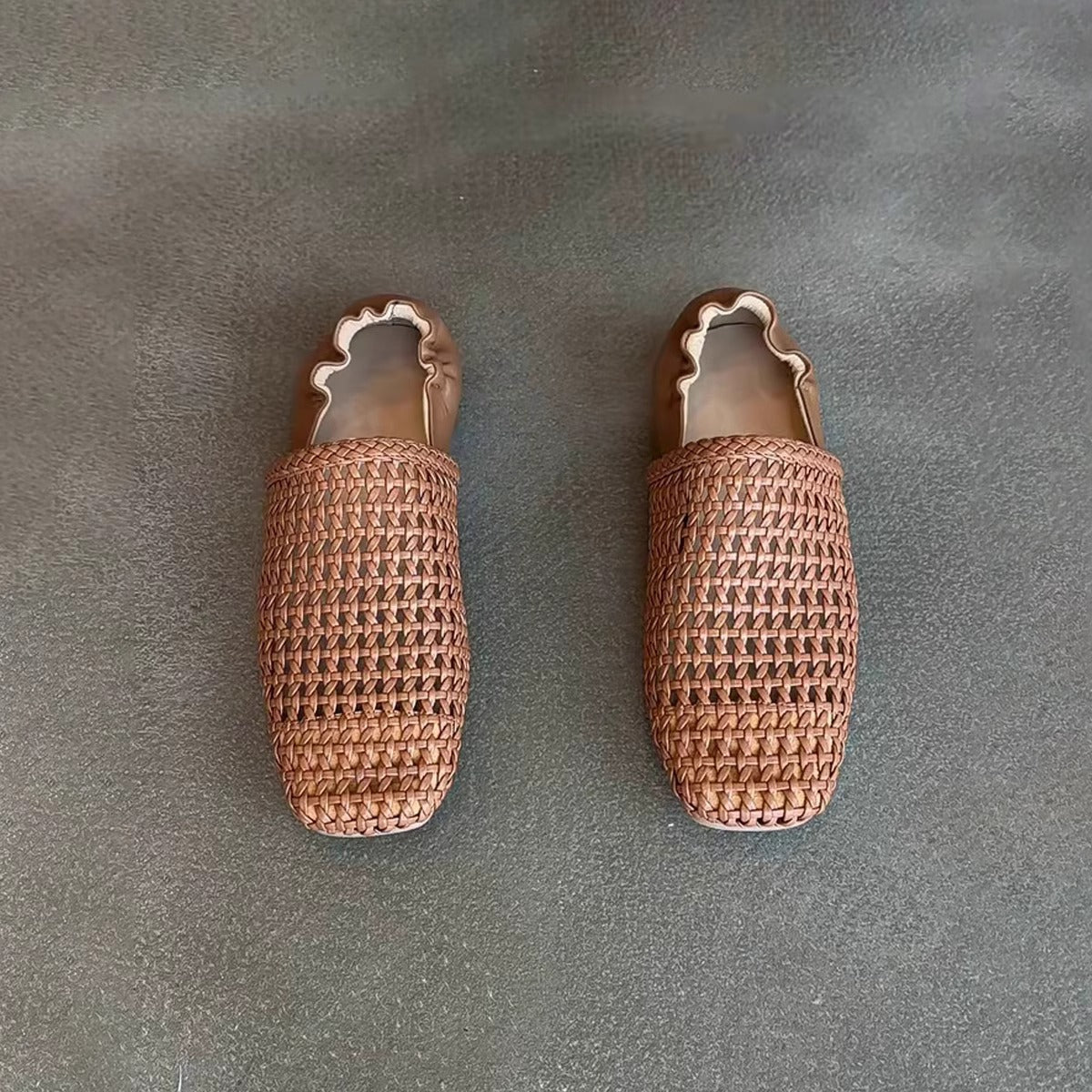 Damen Slipper Bequem Lässig Luftig Mit Netzdesign