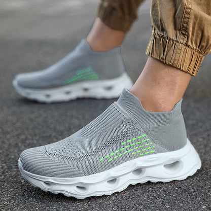 Damen Sneaker Sportlich Elastisch Dämpfend Komfort