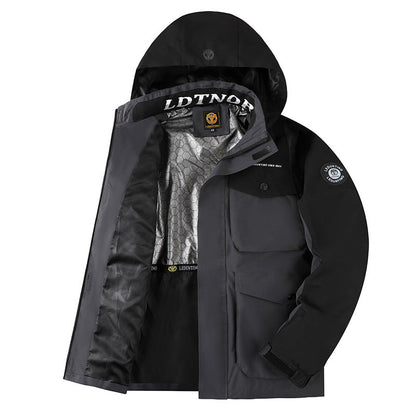 Herren Outdoor-Jacke Wasserabweisend Funktionell