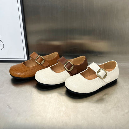 Damen Ballerinas Elegante Riemen Schuhe Frauen