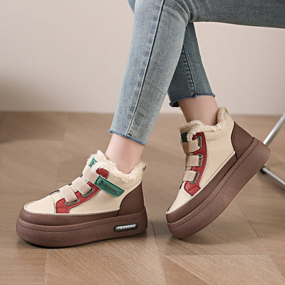 Damen Winter Sneaker Warm Innenfutter Rutschfest