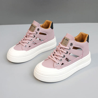 Damen Sneaker High-Top atmungsaktiv rutschfest