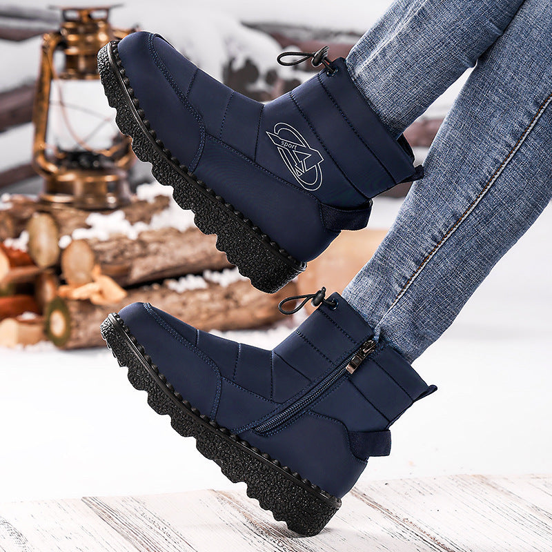 Damen Winterboots Wärmend Rutschfest Schnee Stiefel