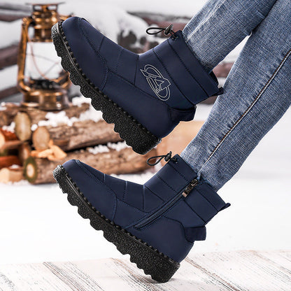 Damen Winterboots Wärmend Rutschfest Schnee Stiefel