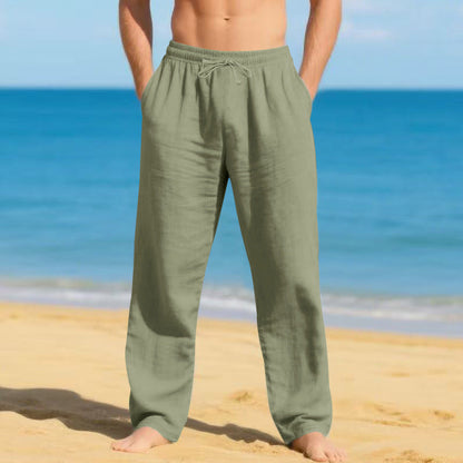 Herren leichte Strandhose mit verstellbarem Bund BerlinGlamour 

→ Herren leichte Strandhose, einzig verstellbarer Bund, Berliner Glamour
