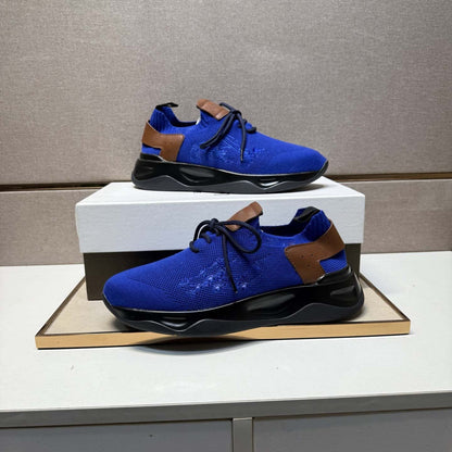 Damen Sneaker Sportlich atmungsaktiv mit elastischem Riemen - BerlinGlamour