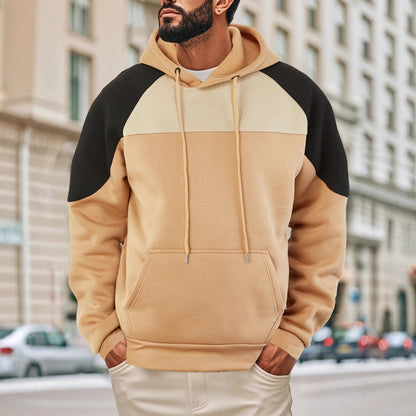 Herren Kapuzenpullover Modern Gestreift Trendy