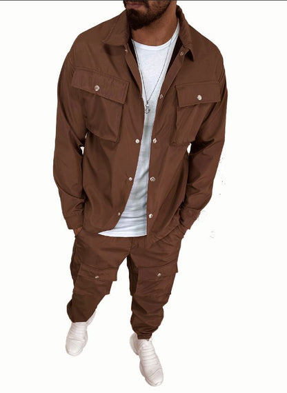 Herren Cargo Hose Ensemble Modern Funktional