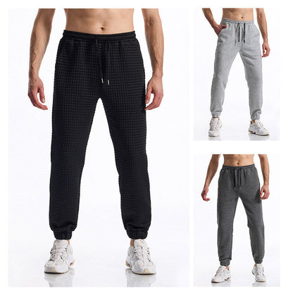 Bequeme Herren Sweatpants Hochwerder Elastisch Komfort