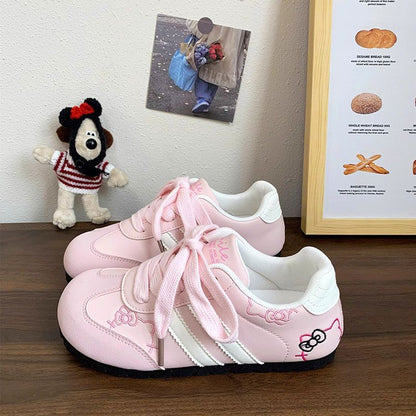 Damen Sneaker Sportlich Bequem Weich